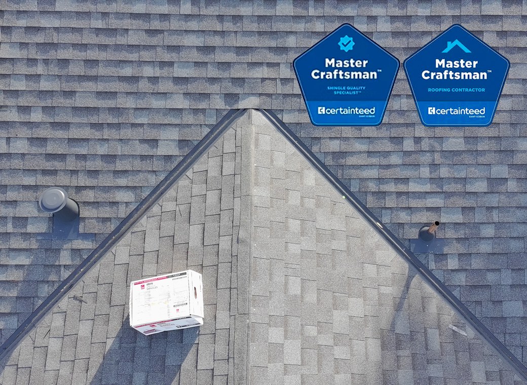 CertainTeed Master Craftsman architectural shingles installed by Affordable Roofing Systems